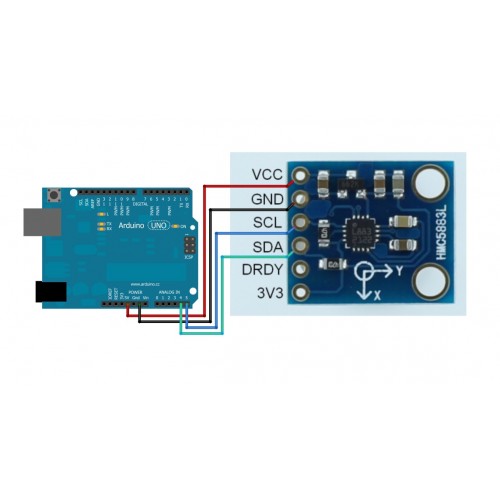 Hmc5883l Pinout Interfacing With Arduino Applications 58 Off 9076