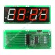 1.2-inch 4-Digit 7-Segment Clock Temperature LED Display I2C HT16K33 - RED