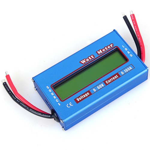 60V/100A LCD Digital Battery Analyze Monitor Watt Meter DC Ammeter RC Power Amp 