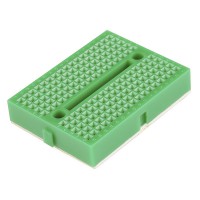 35 x 47mm Tiny Breadboard Solderless Prototype for Raspberry Arduino  - GREEN