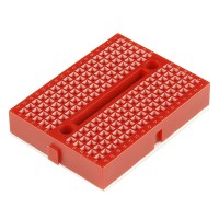 35 x 47mm Tiny Breadboard Solderless Prototype for Raspberry Arduino  - RED