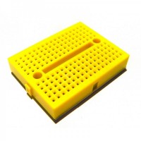 35 x 47mm Tiny Breadboard Solderless Prototype for Raspberry Arduino  - YELLOW