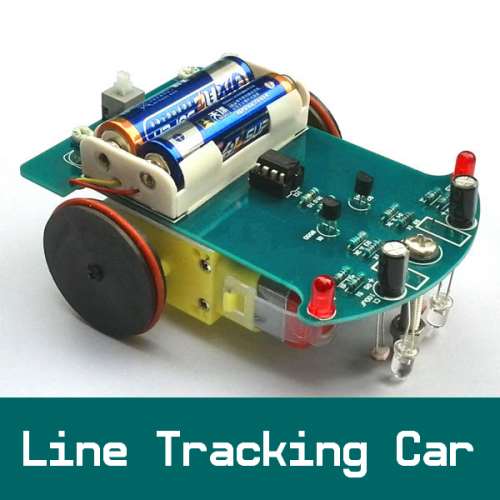 Robot Chassis, USA Ship eBOT SL DIY Line Tracking Smart Car x Soldering Iron 